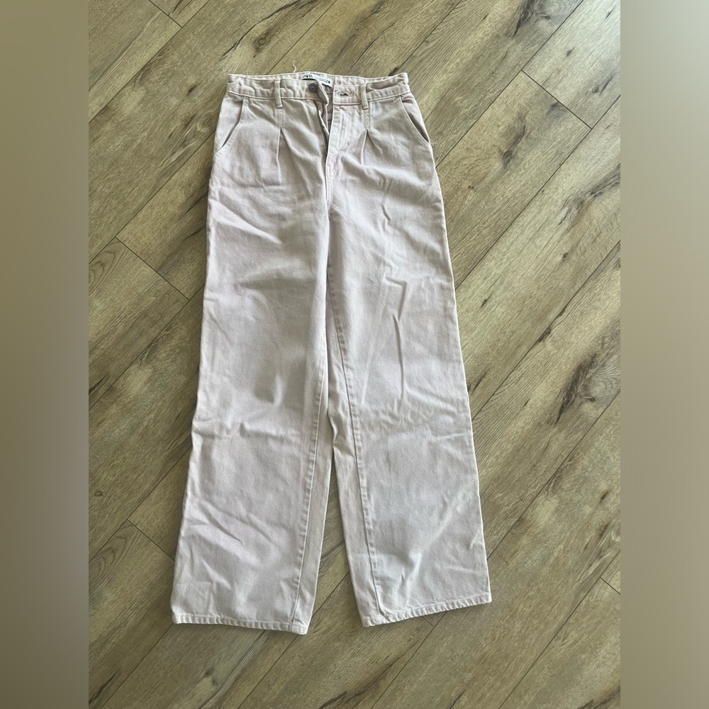 Zara Blush Pink Trousers